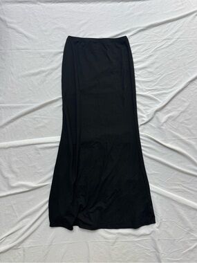 Black Maxi Skirt - Women